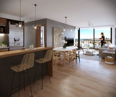 Venta apartamento de 1 dormitorio en ICON 26, Pocitos