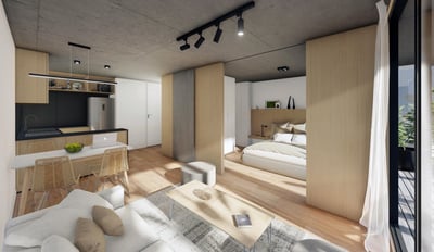 Venta de Apartamento de 1 Dormitorio en el Cordón Live Smart