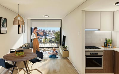 Venta de apartamento de 2 dormitorios en La Blanqueada