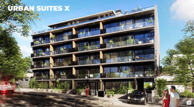 Venta de apartamento de 1 dormitorio en Urban Suites X