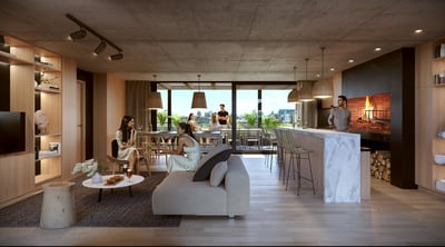 Venta de apartamento de 2 dormitorios en Doo Aura, Cordón