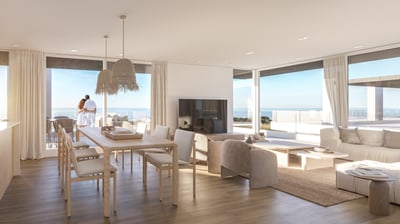Venta de apartamento de 3 dormitorios en Casa Rambla, Ciudad de la Costa