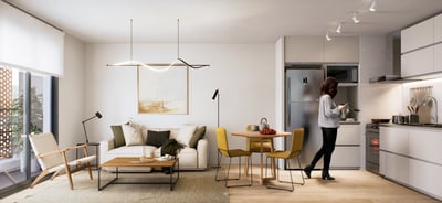 Venta de apartamento de 1 dormitorio en Be One DeBritos, La Blanqueada