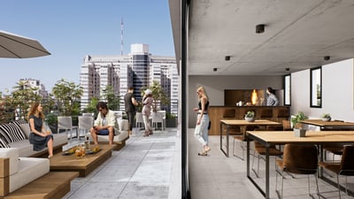 Venta de apartamento de 2 dormitorios en Be One DeBritos, La Blanqueada