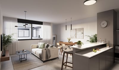 Venta de apartamento de 1 dormitorio en Vostok, Pocitos