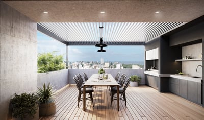 Venta de apartamento de 3 dormitorios en Vostok, Pocitos