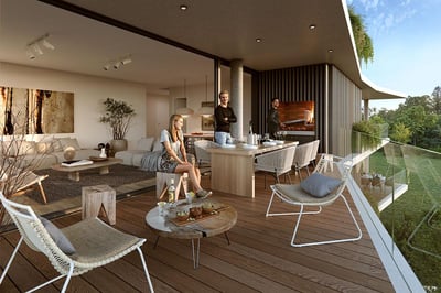 Venta de apartamento de tres dormitorios en Carrasco en Sky Polo