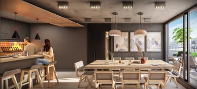Venta de monoambiente en Edificio Krista, Punta Carretas