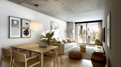 Venta de apartamento de 1 dormitorio en Edificio Krista, Punta Carretas