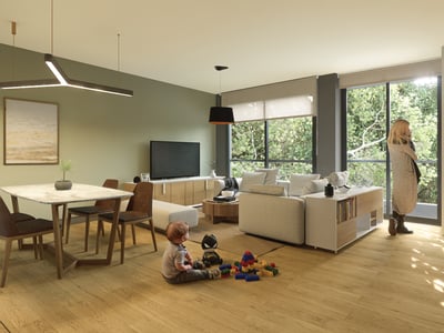 Venta de apartamento de 1 dormitorio en Edificio Naxos en Ciclades Prado