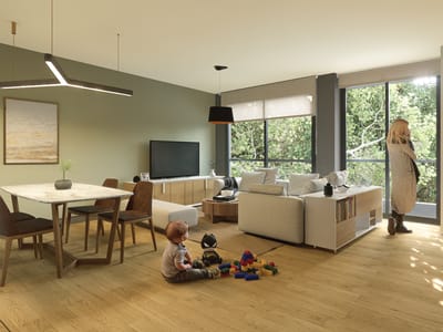 Venta de apartamento de 1 dormitorio en Edificio Naxos en Ciclades Prado