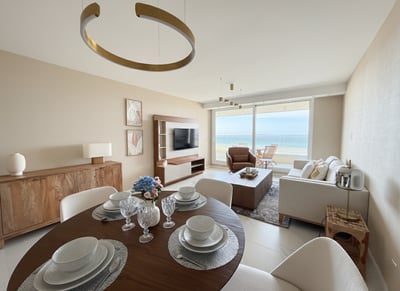 Venta Apartamento 2 Dormitorios en Suite, Parrilla y Balcón en Poseidon Laguna