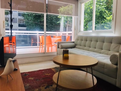 Venta de apartamento de 1 dormitorio con terraza, Punta Carretas