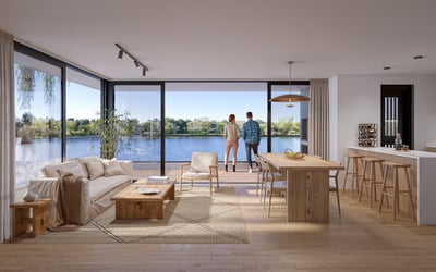Venta de apartamento de 1 dormitorio en Torre Savia en Grou Lagún, Parque Carrasco