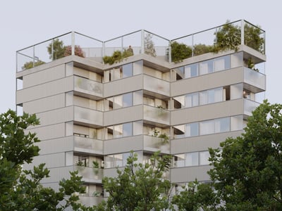 Venta de apartamento de 2 dormitorios en Près Barrios Amorín, Palermo