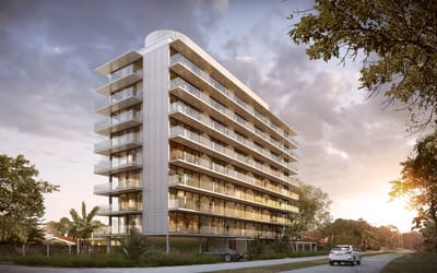 Venta departamento 1 y 1/2 dormitorios en penthouse, See Bosque, Punta del Este