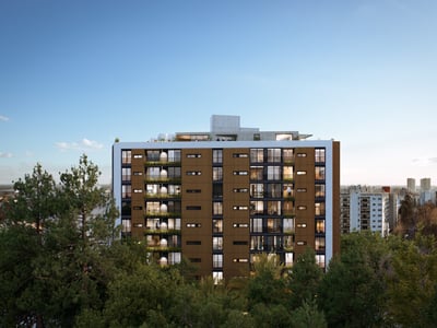 Venta de monoambiente en M1 Parque, la Blanqueada