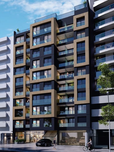 Venta apartamento 1 dormitorio con garaje en Coral Bay - Pocitos