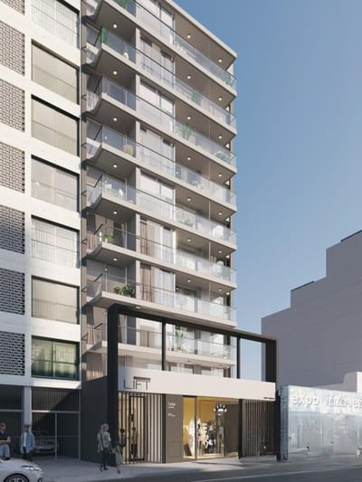 Venta de apartamento de 1 dormitorio en Lift Colonia, Cordón