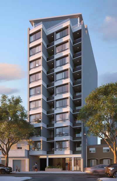 Venta de apartamento de 1 dormitorio al frente en Rialto, Cordón