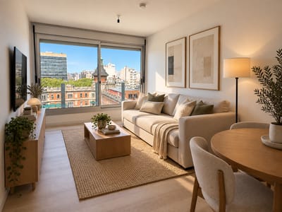 Venta de apartamento de 1 dormitorio en Soho Mercedes, Cordón