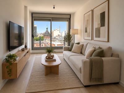 Venta de apartamento de 1 dormitorio en Soho Mercedes, Cordón