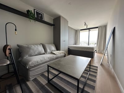 Alquiler de apartamento monoambiente amueblado en Cosmopolitan, Parque Rodó