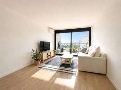 Alquiler de apartamento de 1 dormitorio en Punta Carretas / Edificio Living Marina