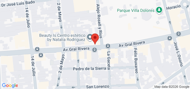 Mapa de la ubicación de Villa dei Fiori