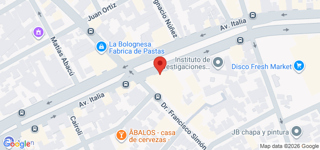 Mapa de la ubicación de Pulse