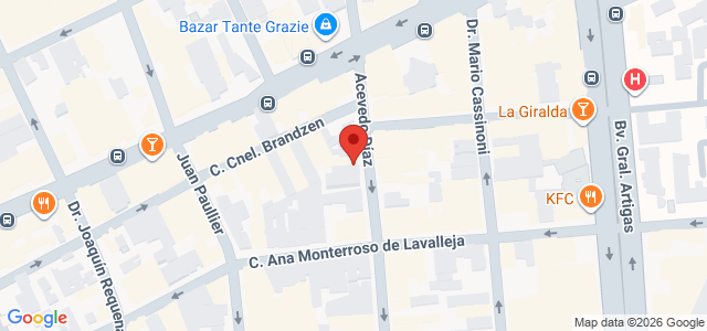 Mapa de la ubicación de Bucaré del Plata