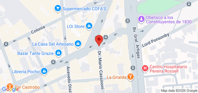 Mapa de la ubicación de Be Docta