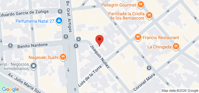 Mapa de la ubicación de Golf Montevideo