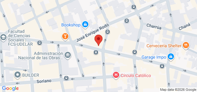 Mapa de la ubicación de Constituyente Plaza