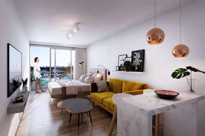 Venta Apartamento Monoambiente Smart Point Tres Cruces