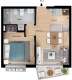 Venta Apartamento 1 Dormitorio En Nostrum Central
