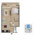 Venta de apartamento 1 dormitorio en Buceo, URBAN PORT III