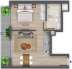 Venta de apartamento de 1 dormitorio en Torre Quórum, Aguada